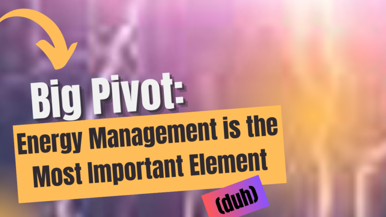 The Big Pivot–Why I Changed Direction